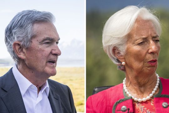 jerome powell-christine lagarde